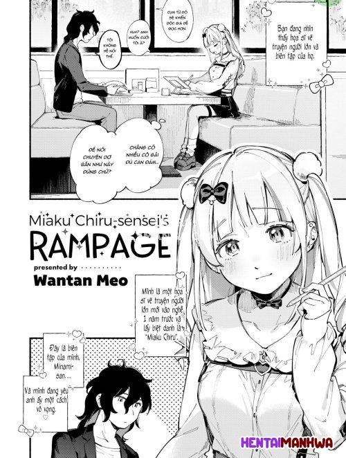 MwHentai.Net - Đọc Miaku Chiru-sensei's Rampage Online