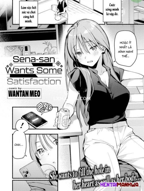 MwHentai.Net - Đọc Sena-san Wants Some Satisfaction Online